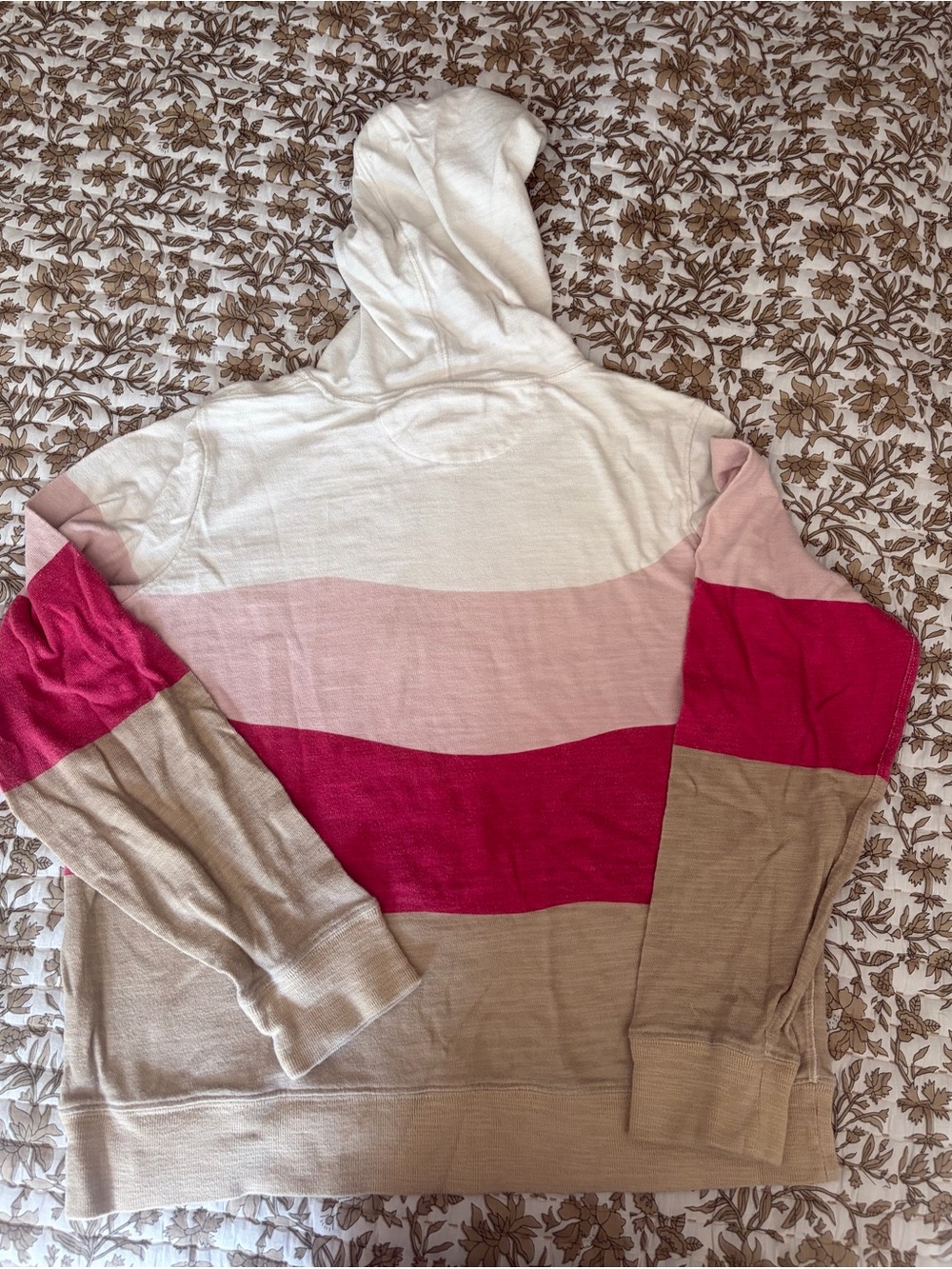 Faherty Women’s Large Soleil Sun & Wave hoodie - Picture 4 of 4